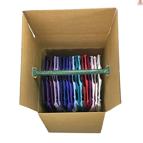 box of coat hangers